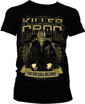 Suicide Squad Killer Croc Girly Tee Damen T-Shirt Black