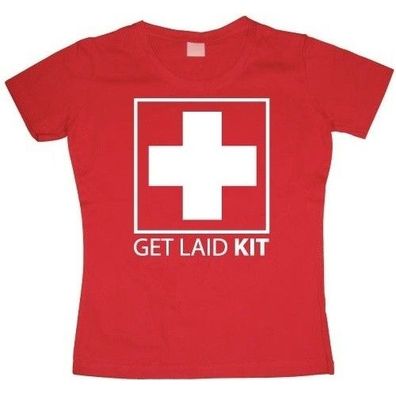 Hybris Get Laid Kit Girly T-shirt Damen Red