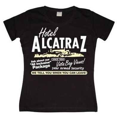 Hybris Hotel Alcatraz Girly T-shirt Damen Black