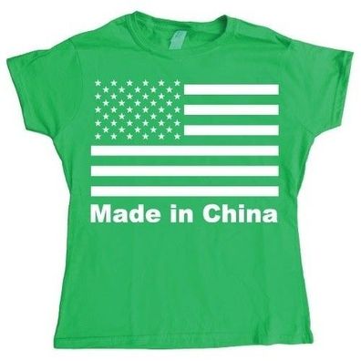 Hybris Made In China Girly T-shirt Damen Green