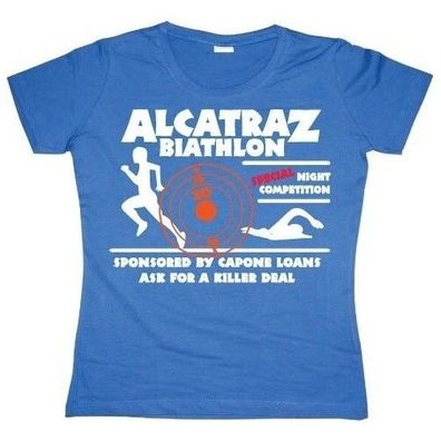 Hybris Alcatraz Biathlon Girly T-shirt Damen Blue