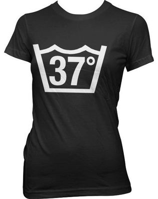 Hybris 37 Celcius Girly Tee Damen T-Shirt Black