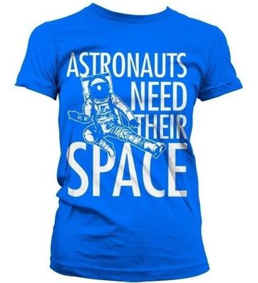 Hybris Astronauts Need Their Space Girly T-Shirt Damen Blue
