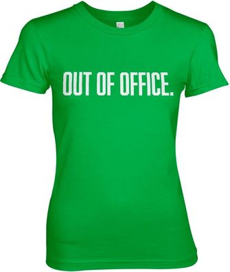 Hybris OUT OF OFFICE Girly Tee Damen T-Shirt Green