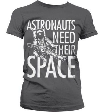 Hybris Astronauts Need Their Space Girly T-Shirt Damen Dark-Grey