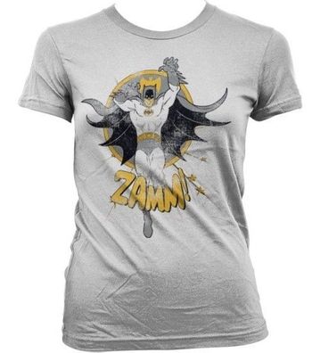 Batman Zamm! Girly T-Shirt Damen White