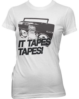 Hybris It Tapes Tapes Girly Tee Damen T-Shirt White