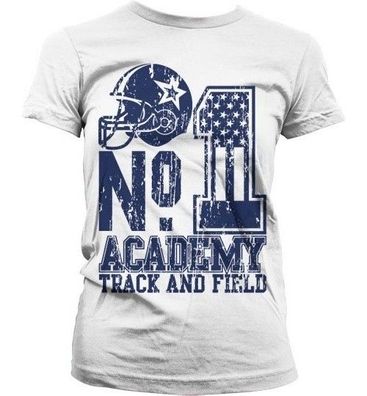 Hybris No. 1 Academy Track And Field Girly T-Shirt Damen White