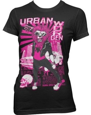 Hybris Urban Predator Girly T-Shirt Damen Black