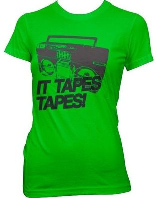 Hybris It Tapes Tapes Girly Tee Damen T-Shirt Green