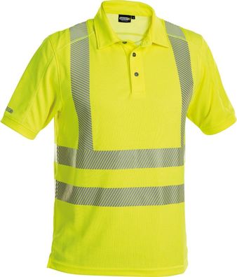 Dassy Warnschutz UV-Poloshirt Brandon COPES54 Neongelb
