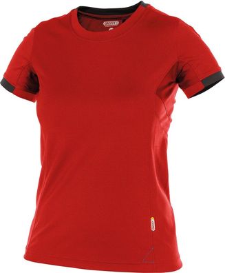 Dassy T-Shirt für Damen Nexus Women PES04 Rot/ Schwarz