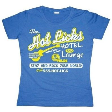Hybris Hot Licks Hotel Girly T-shirt Damen Blue
