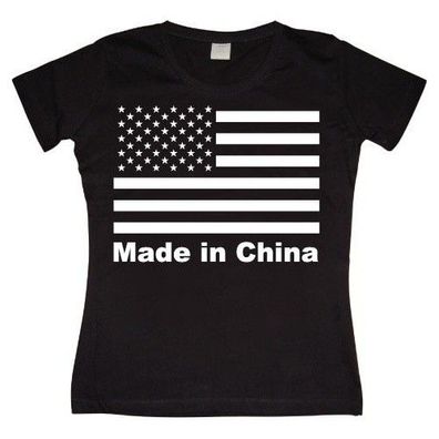 Hybris Made In China Girly T-shirt Damen Black