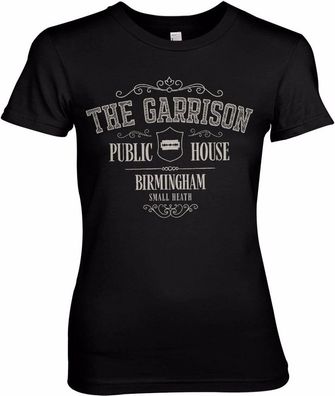 Hybris The Garrison Public House Girly Tee Damen T-Shirt Black