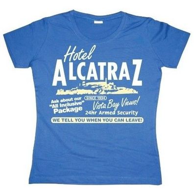 Hybris Hotel Alcatraz Girly T-shirt Damen Blue