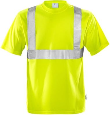 Fristads Warnschutz T-Shirt High Vis T-Shirt Kl. 2 7411 TP Warnschutz-Gelb