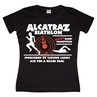 Hybris Alcatraz Biathlon Girly T-shirt Damen Black