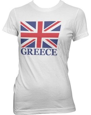 Hybris Great Greece Girly T-Shirt Damen White