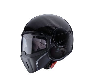 Caberg Motorrad Helm Jethelm Ghost Carbon Gray