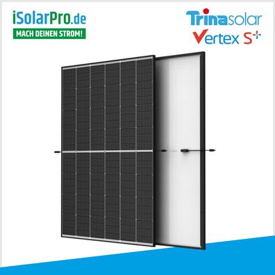435W Trina Vertex S + Glas Glas N-Typ i-TOPCon Solarmodule 1762x1134x30 mm Solarpan