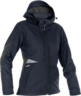 Dassy Softshell-Jacke für Damen Gravity Women PES21 Nachtblau/ Anthrazitgrau