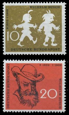 BRD BUND 1958 Nr 281-282 postfrisch S1CDA86