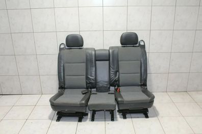 Rücksitzbank Rückbank Sitzbank Sitz Sitze hinten Teilleder XXWT Opel Meriva A BXML