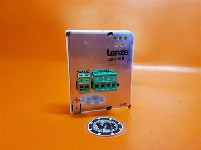 Lenze LECOM-A/ B/ LI Kommunikationsmodul Type 33.2102IB. V002 33.2102IB.1A.10. V002