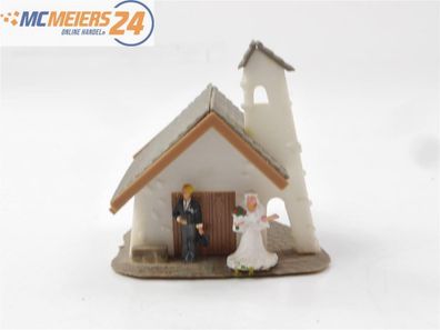 Faller H0 B-234 Gebäude Kapelle Berg Kapelle mit Brautpaar