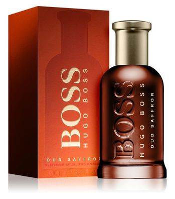 Hugo Boss Boss Bottled Oud Saffron 100 ml Eau de Parfum Spray Neu in Folie