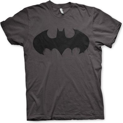 Batman Inked Logo T-Shirt Dark-Grey
