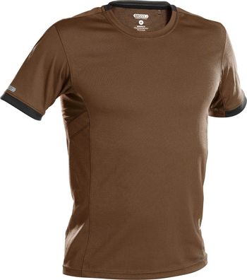 Dassy T-Shirt Nexus PES04 Lehmbraun/ Anthrazitgrau
