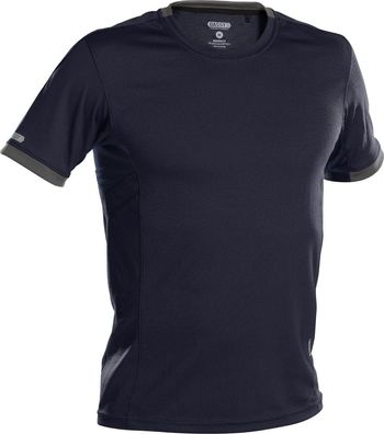 Dassy T-Shirt Nexus PES04 Nachtblau/ Anthrazitgrau