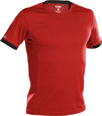 Dassy T-Shirt Nexus PES04 Rot/ Schwarz