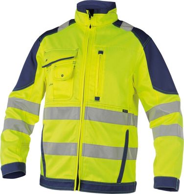 Dassy Warnschutz Arbeitsjacke Orlando PESCO74 Neongelb/ Dunkelblau