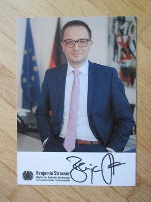 MdB FDP Politiker Benjamin Strasser - handsigniertes Autogramm!!