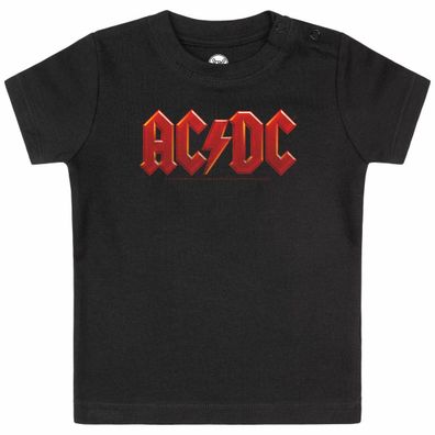 AC/ DC (Logo Multi)- Baby T-Shirt 100% Bio Baumwolle Organic 100% offizielles Merch