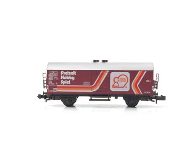 Minitrix N 3225 gedeckter Güterwagen , ,freizeit, Hobby, Spiel'' 022 0 222-4 DB
