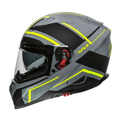 Premier Motorrad Helm Vyrus Helme Nd Grau Bm Grey