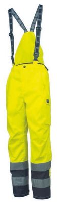 Helly Hansen Shorts / Hose 71475 Potsdam Pant 369 EN471 Yellow/ Charcoal