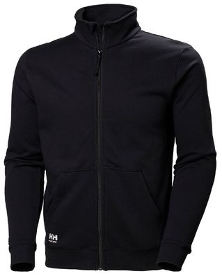 Helly Hansen Hoodie / Sweatshirt 79212 Manchester Zip Sweatershirt 990 Black