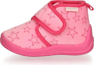 Playshoes Kinder Schuh Hausschuh Pastell Rosa