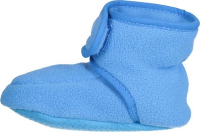 Playshoes Kinder Schuh Fleece-Krabbelschuhe Aquablau