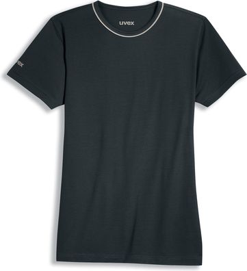 Uvex T-Shirt Standalone Shirts (Kollektionsneutral) Schwarz (98958)