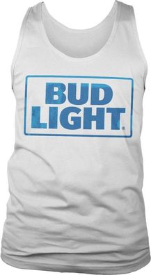 Budweiser Bud Light Swatches Tank Top White