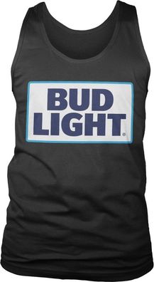 Budweiser Bud Light Logo Tank Top Black