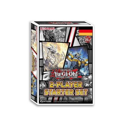 Yu-Gi-Oh! 2-Player Starter Set (deutsch)- deutsche Karten - 1. Auflage - 25th Jubiläu