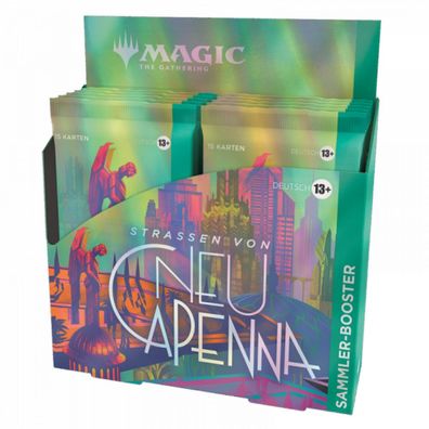Magic The Gathering - Strassen von Neu-Capenna Collector Booster Display (12 Packs, d