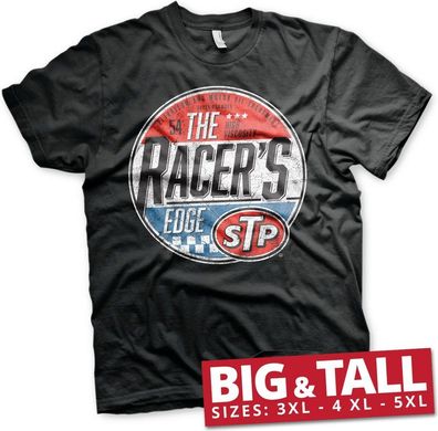 STP The Racer's Edge Big & Tall T-Shirt Black